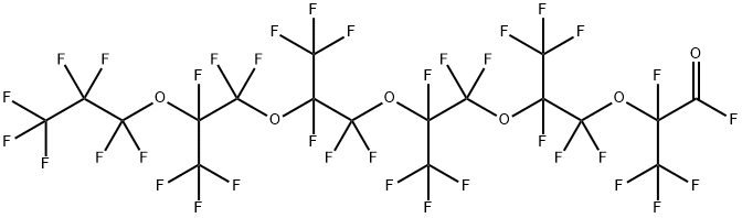 PERFLUORO-2,5,8,11,14-PENTAMETHYL-3,6,9,12,15-PENTAOXAOCTADECANOYL FLUORIDE Structural