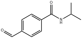 4-CARBOXALDEHYDE-N-ISOPROPYLBENZAMIDE Structural