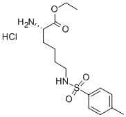 N-EPSILON-P-TOSYL-L-LYSINE ETHYL ESTER HYDROCHLORIDE Structural