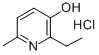 2-ETHYL-6-METHYL-3-HYDROXYPYRIDINE HYDROCHLORIDE Structural