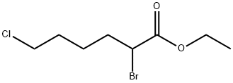 Ethyl 2-bromo-6-chlorohexanoate Structural