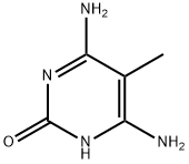 2(1H)-Pyrimidinone, 4,6-diamino-5-methyl- (9CI)