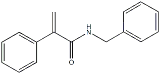 N-Benzyl-2-phenylacrylamide Structural
