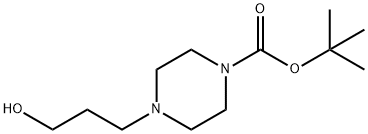 4-(2-HYDROXY-PROPYL)-PIPERAZINE-1-CARBOXYLIC ACID TERT-BUTYL ESTER Structural