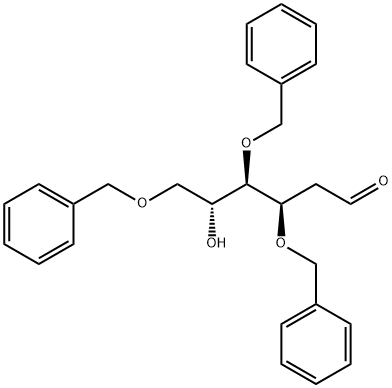 3,4,6-TRI-O-BENZYL-2-DEOXY-D-GLUCOPYRANOSE Structural