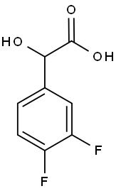 3,4-DIFLUOROMANDELIC ACID Structural