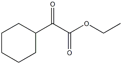 Ethyl 2-cyclohexyl-2-oxoacetate Structural