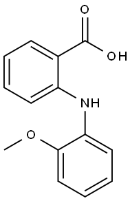 2-[(2-METHOXYPHENYL)AMINO]-BENZOIC ACID Structural