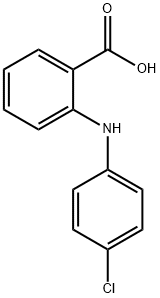 N-(4-CHLOROPHENYL)ANTHRANILIC ACID Structural