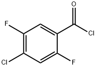 4-CHLORO-2,5-DIFLUOROBENZOYL CHLORIDE Structural