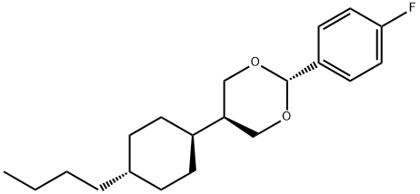 TRANS-2-(4-FLUOROPHENYL)-5-(TRANS-4-N-BUTYLCYCLOHEXYL)-1,3-DIOXANE