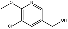 5-CHLORO-3-HYDROXYMETHYL-6-METHOXYPYRIDINE Structural