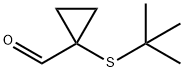 Cyclopropanecarboxaldehyde, 1-[(1,1-dimethylethyl)thio]- (9CI) Structural