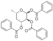 TRI-O-BENZOYL-2-DEOXY-BETA-D-RIBOPYRANOSE Structural