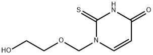 1-(2-HYDROXY-ETHOXYMETHYL)-2-THIOXO-2,3-DIHYDRO-1H-PYRIMIDIN-4-ONE Structural