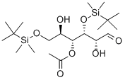 4-O-ACETYL-3,6-DI-O-(TERT-BUTYLDIMETHYLSILYL)-D-GLUCAL Structural