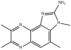 2-Amino-3,4,7,8-tetramethyl-3H-imidazo[4,5-F]quinoxaline Structural