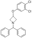 3-(3,4-DICHLOROPHENOXY)-1-(DIPHENYLMETHYL)AZETIDINE