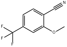 2-METHOXY-4-(TRIFLUOROMETHYL)BENZONITRILE Structural