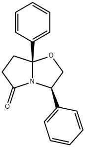 (3R-CIS)-3,7A-DIPHENYLTETRAHYDROPYRROLO-[ 2,1-B]OXAZOL-5(6H)-ONE