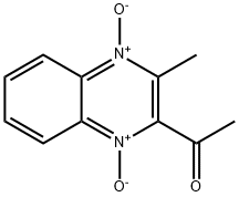 2-ACETYL-3-METHYLQUINOXALINEDIIUM-1,4-DIOLATE Structural