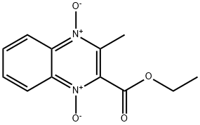 2-(ETHOXYCARBONYL)-3-METHYLQUINOXALINEDIIUM-1,4-DIOLATE Structural