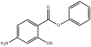 Phenyl-4-aminosalicylate  Structural