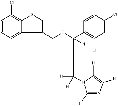 Sertaconazole-d6 Structural