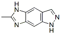 Imidazo[4,5-f]indazole, 1,5-dihydro-6-methyl- (9CI) Structural
