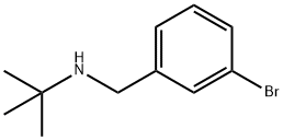 N-(3-bromobenzyl)-N-(tert-butyl)amine Structural