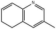 Quinoline, 5,6-dihydro-3-methyl- (9CI) Structural
