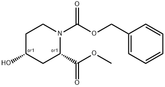 CIS-4-HYDROXY-PIPERIDINE-1,2-DICARBOXYLIC ACID 1-BENZYL ESTER 2-METHYL ESTER