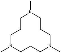 1,5,9-TRIMETHYL-1,5,9-TRIAZACYCLODODECANE Structural