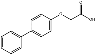 (BIPHENYL-4-YLOXY)-ACETIC ACID Structural