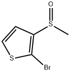 Thiophene, 2-bromo-3-(methylsulfinyl)- Structural