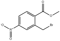 2-BROMOMETHYL-4-NITRO-BENZOIC ACID METHYL ESTER Structural