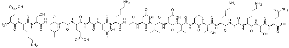 PARATHYROID HORMONE [ASP76]-HUMAN: FRAGMENT 64-84 Structural