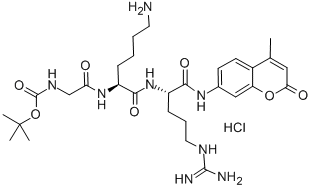 N-T-BOC-GLY-LYS-ARG 7-AMIDO-4-METHYLCOUMARIN HYDROCHLORIDE