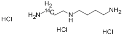 SPERMIDINE-8-14C TRIHYDROCHLORIDE Structural