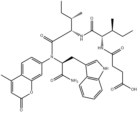 N-SUCCINYL-ILE-ILE-TRP 7-AMIDO-4-METHYLCOUMARIN