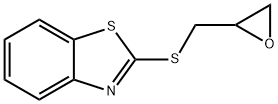 Benzothiazole, 2-[(oxiranylmethyl)thio]- (9CI) Structural