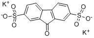 9-FLUORENONE-2,7-DISULFONIC ACID DIPOTASSIUM SALT Structural