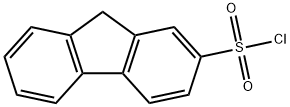 9H-fluorene-2-sulfonyl chloride Structural