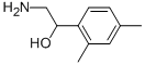 2-amino-1-(2,4-dimethylphenyl)ethanol Structural