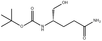 BOC-L-GLUTAMINOL Structural