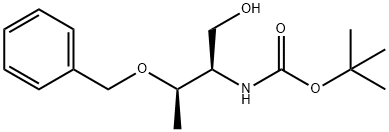 BOC-THR(BZL)-OL Structural