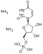 URIDINE-2-14C 5'-MONOPHOSPHATE AMMONIUM SALT Structural