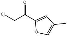 Ethanone, 2-chloro-1-(4-methyl-2-furanyl)- (9CI) Structural