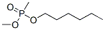 Hexyl methyl methylphosphonate Structural