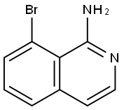 8-Bromoisoquinolin-1-amine, 1-Amino-8-bromo-2-azanaphthalene